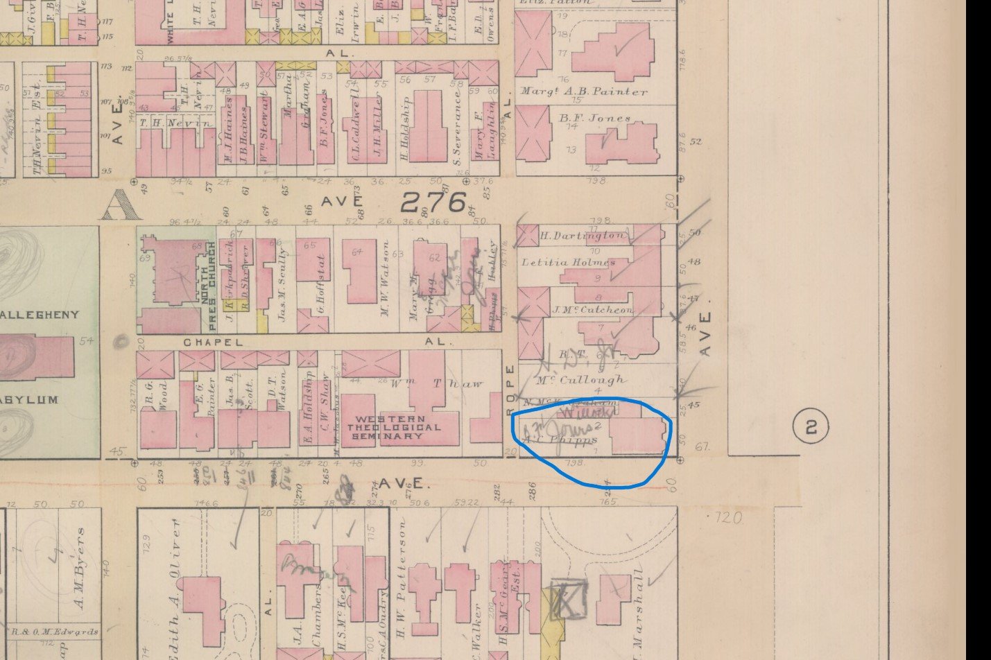 Real estate plat-book of the city of Allegheny: from official records, private plans and actual surveys, Volume 1. (1890)