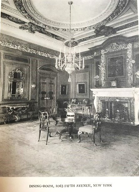 Dining Room, Fifth Avenue ca. 1907