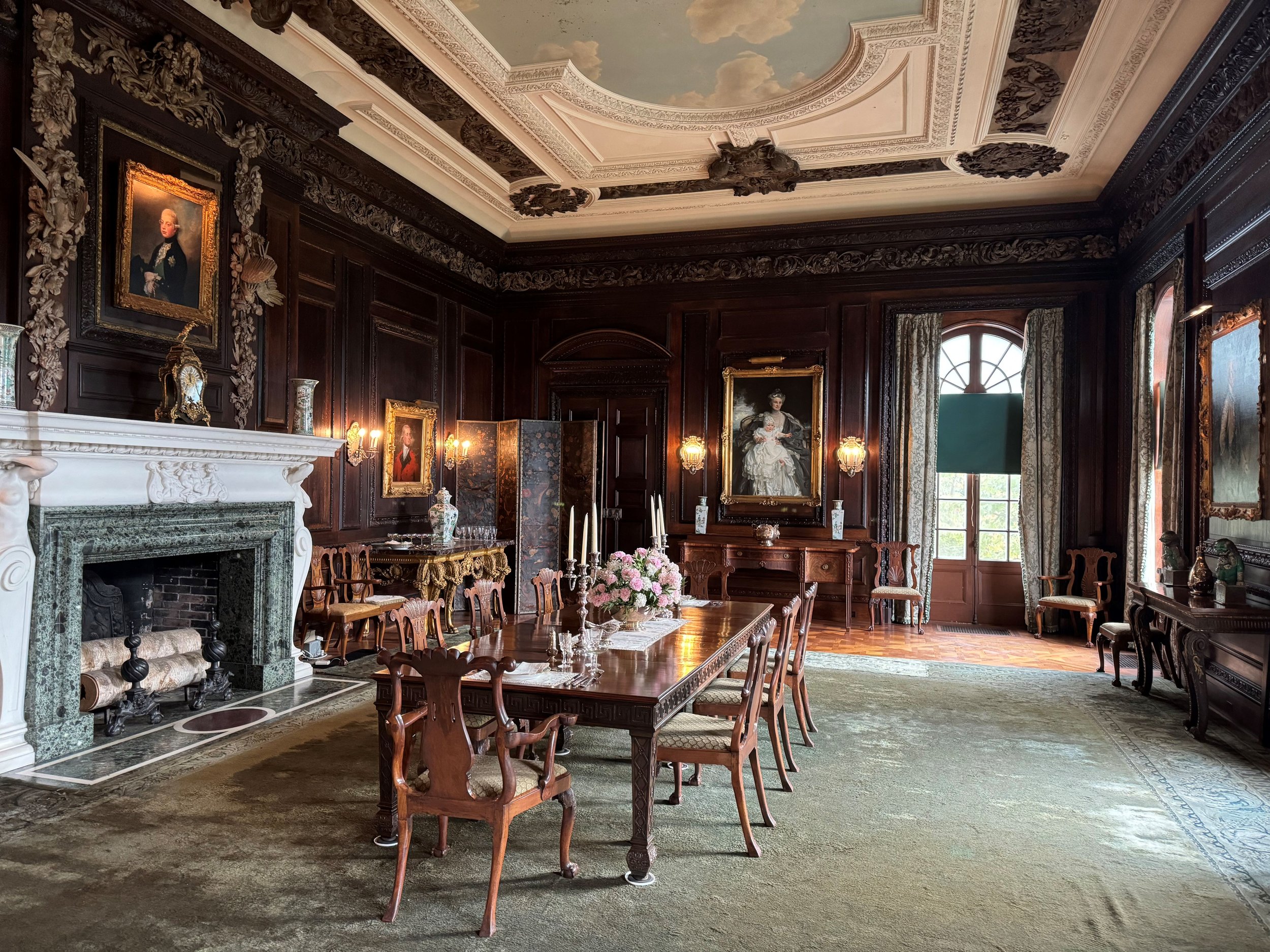 The Dining Room in Westbury House today