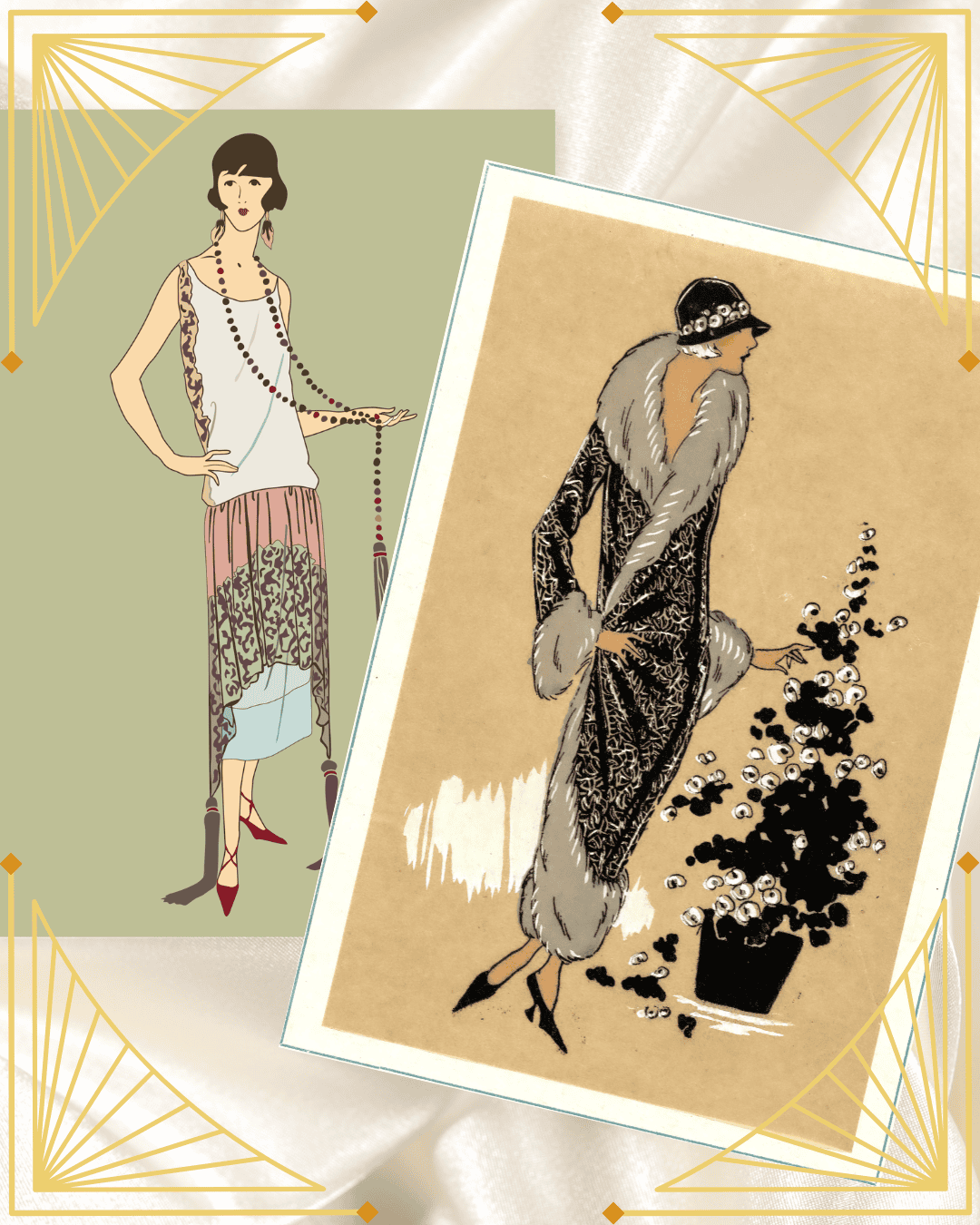 🧥 Sketch the Style: 1920s Fashion Talk & Illustration Class