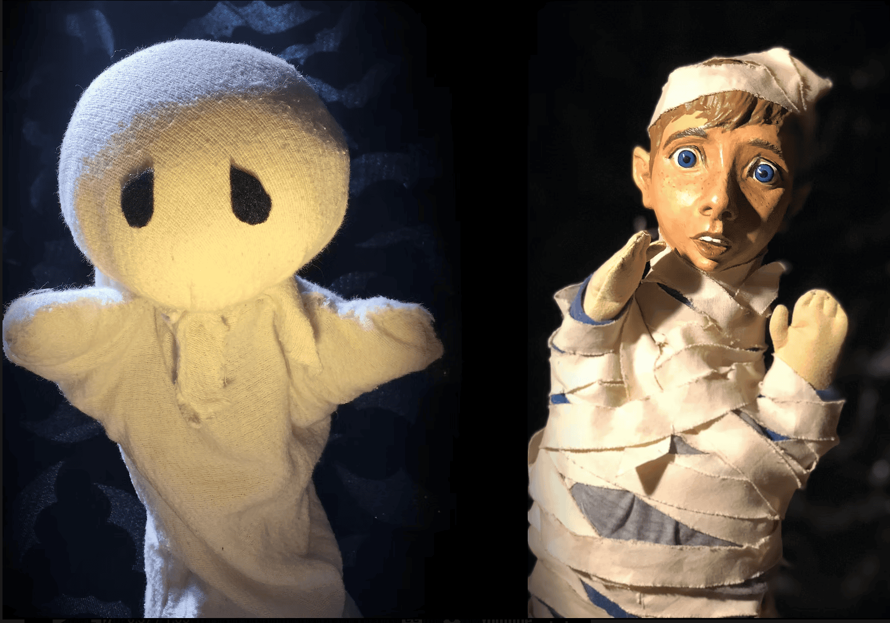 The Not-So-Spooky Ghost Halloween Puppet Show