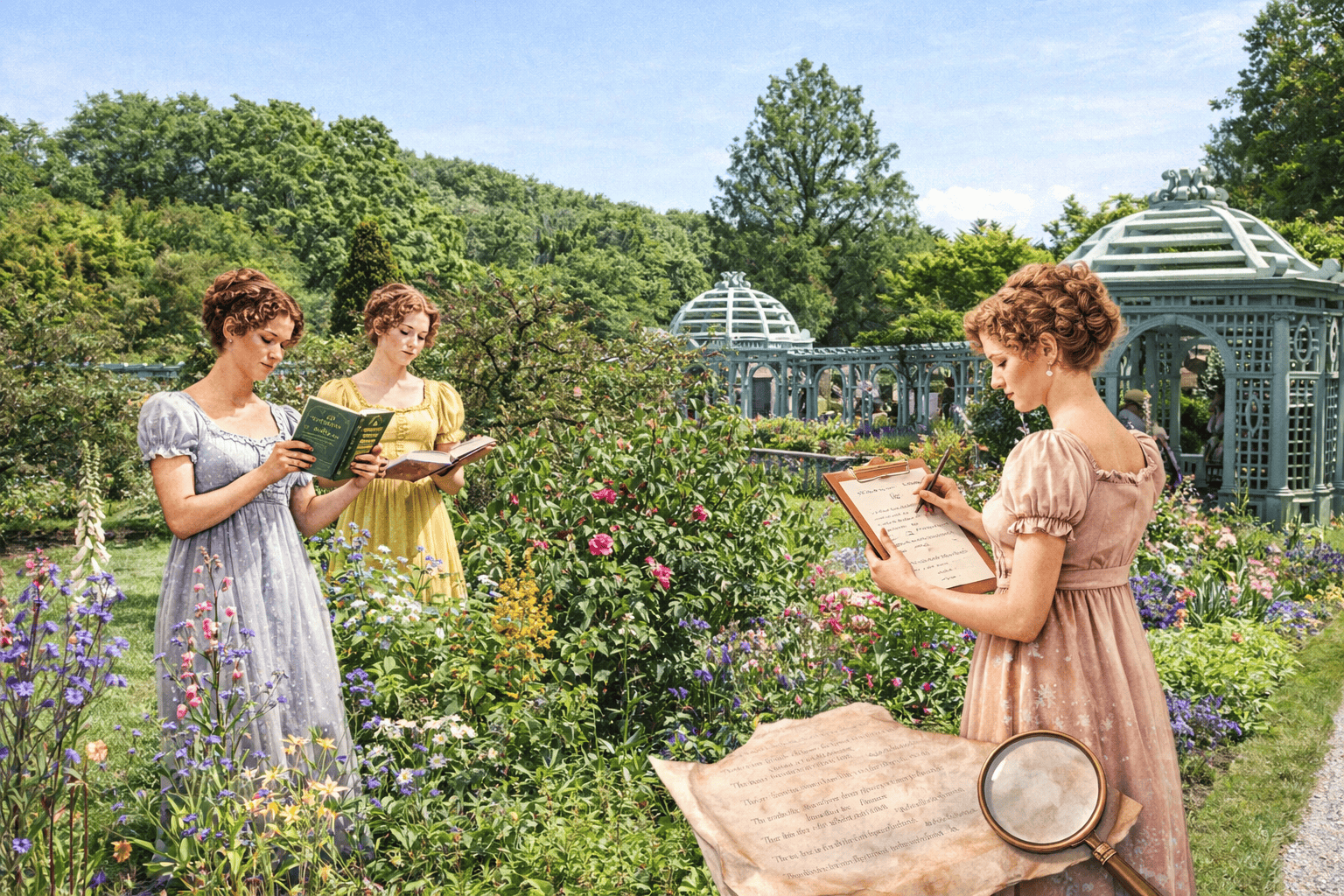 🔎Austen in the Gardens Scavenger Hunt