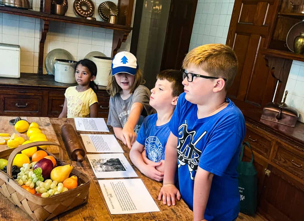 Seasonal Sprouts: Time Travelers in Westbury House